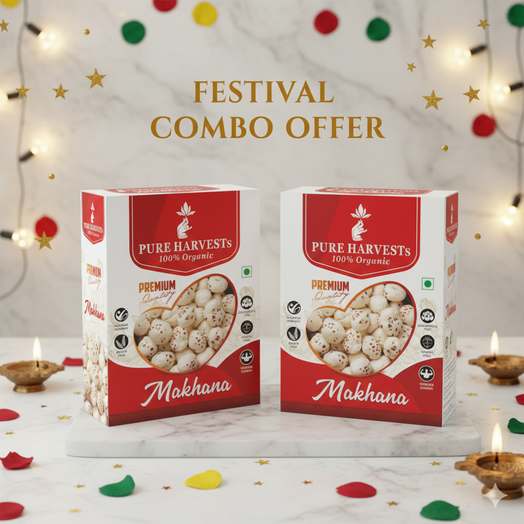Makhana Combo Offer (200grams each)